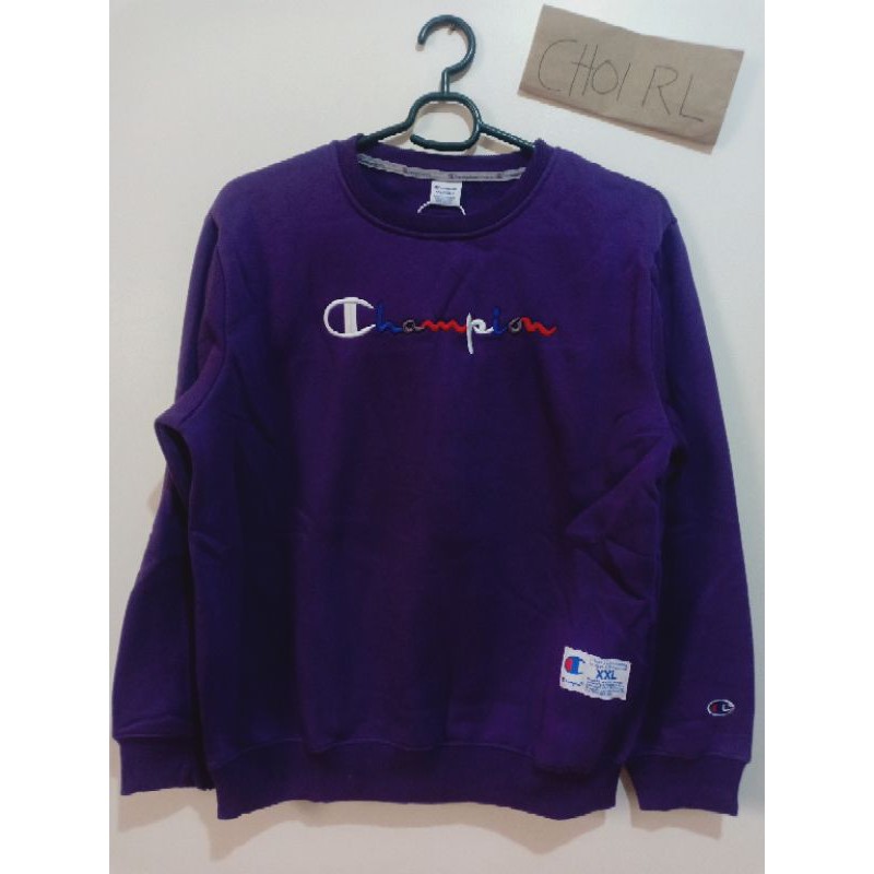 Champion embroidered sweater xxl sale