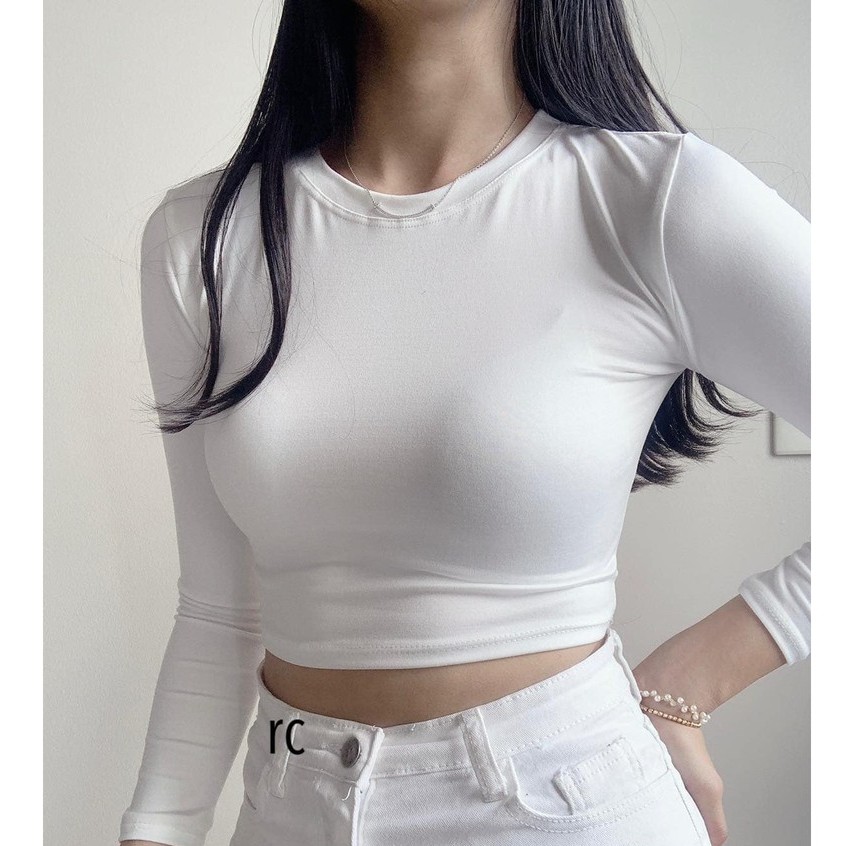 Long Sleeve Crop Top