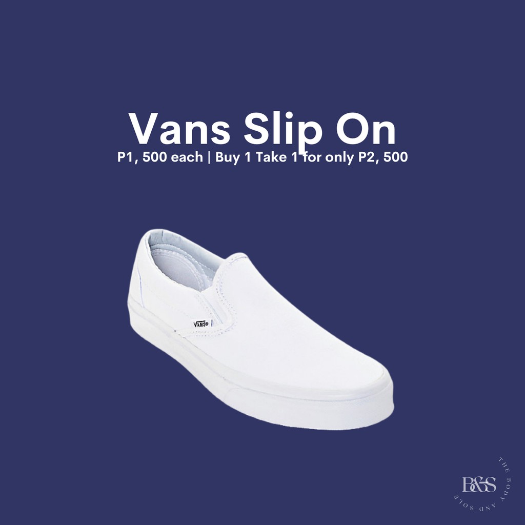 Triple white vans sales