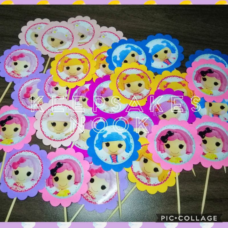 Lalaloopsy Cupcake Toppers