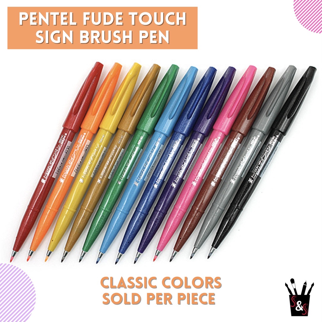 Pentel fude deals touch brush pen