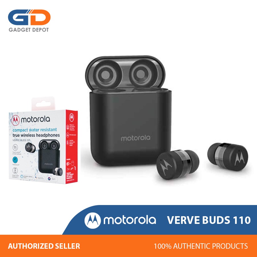 Motorola Verve 110 True Wireless Bluetooth Earphone Shopee