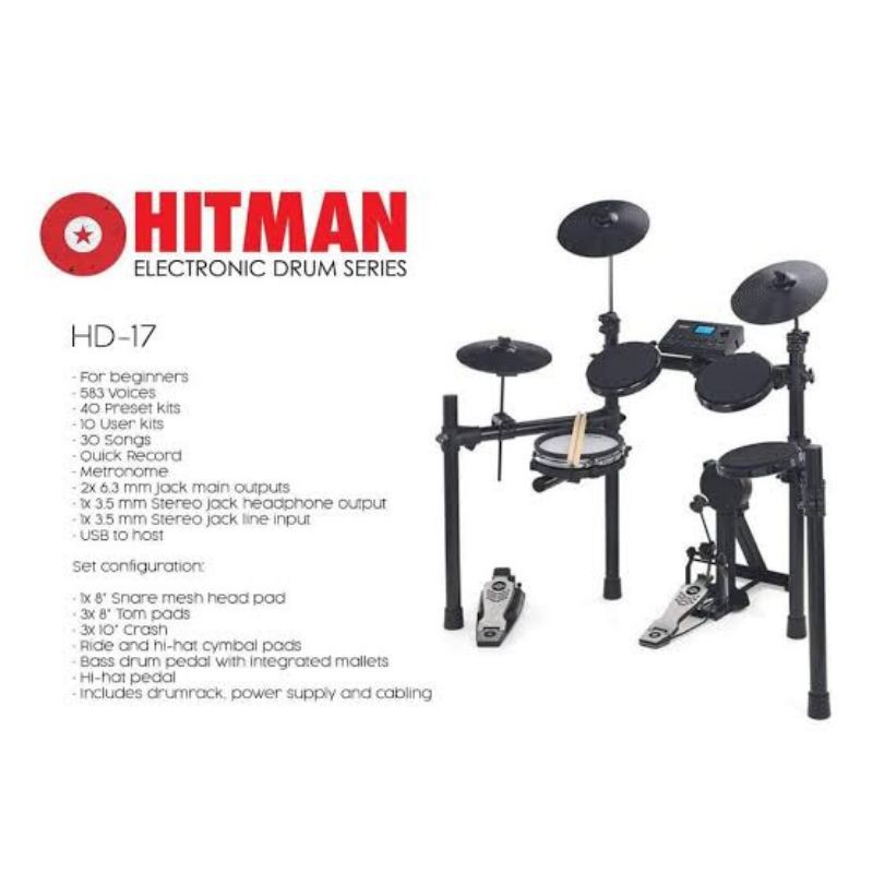 Hitman electronic deals drums