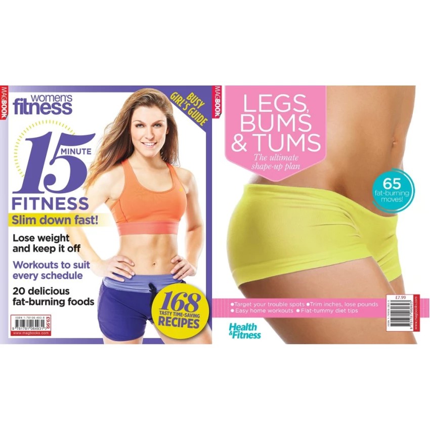 15 Minute Fitness - Busy Girl's Guide and Legs, Bums & Tums