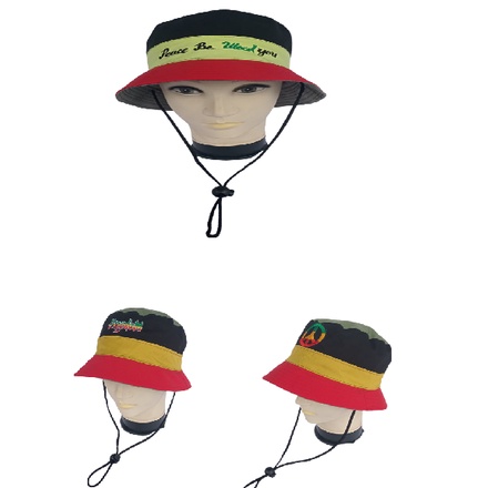 Rasta best sale bucket hat