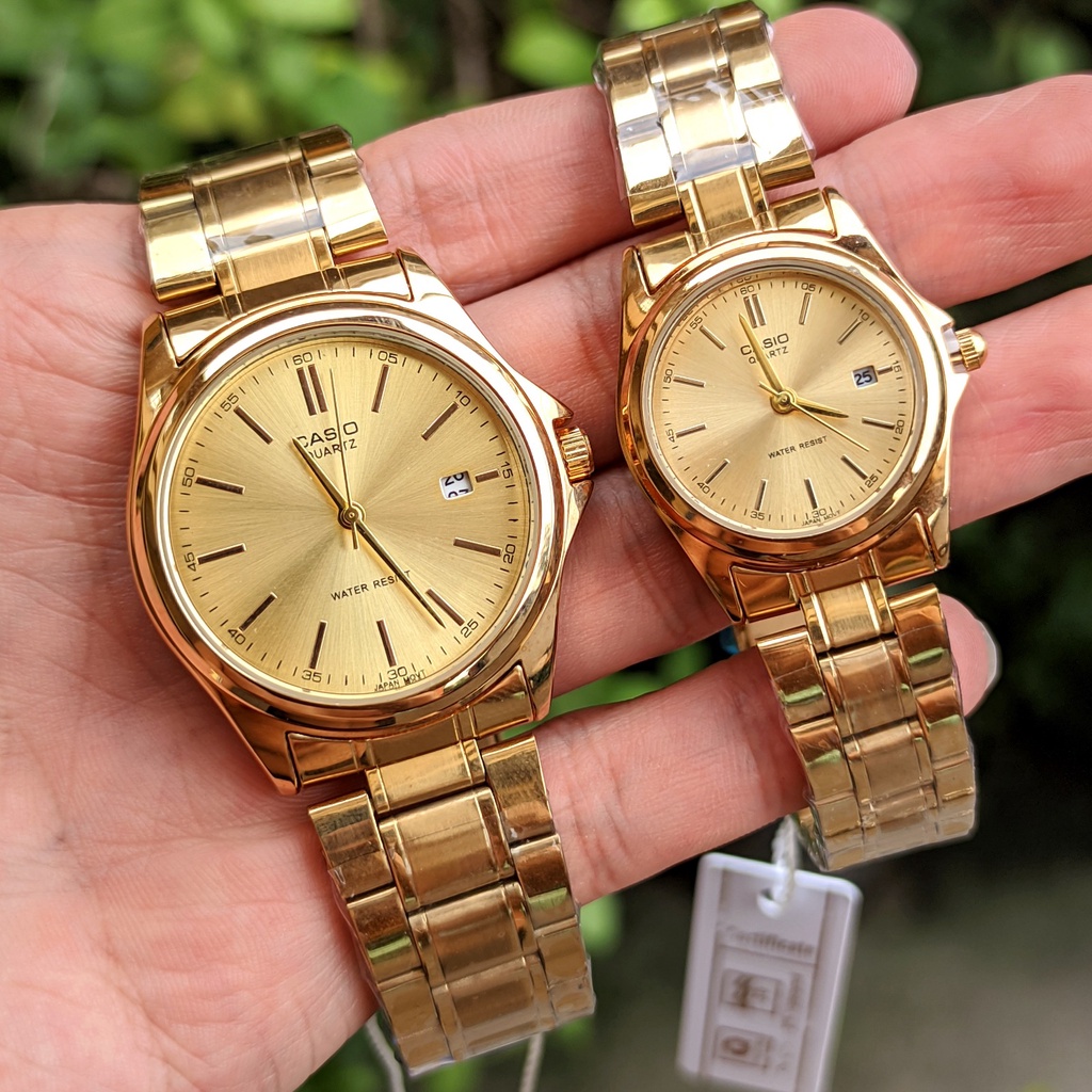 Casio couple watch discount original