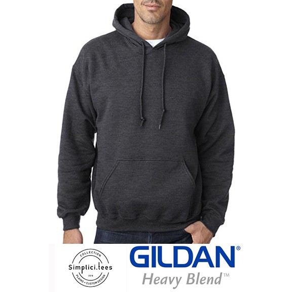 Gildan hoodie cheap dark heather