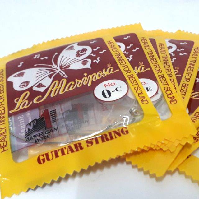 La Mariposa Acoustic Guitar String 0 1 2 3 100 strings