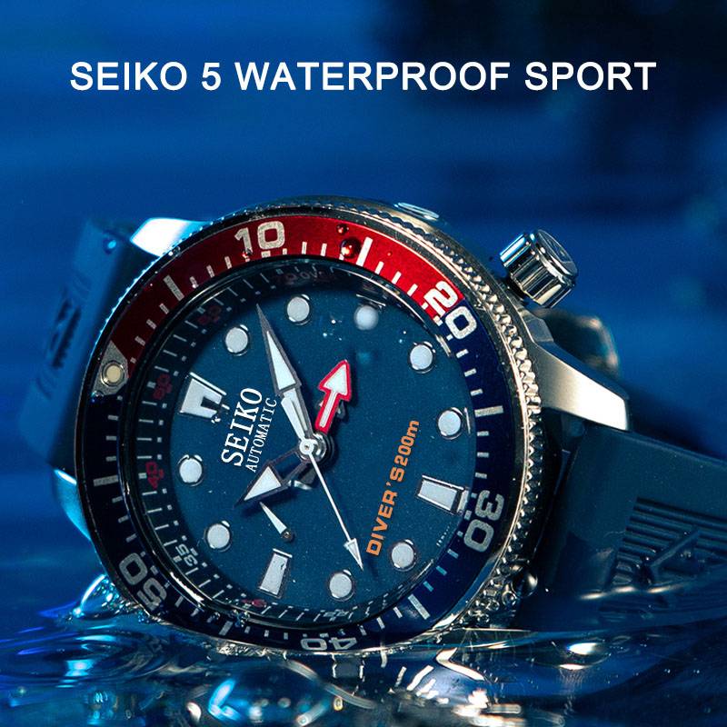 Seiko 5 outlet waterproof