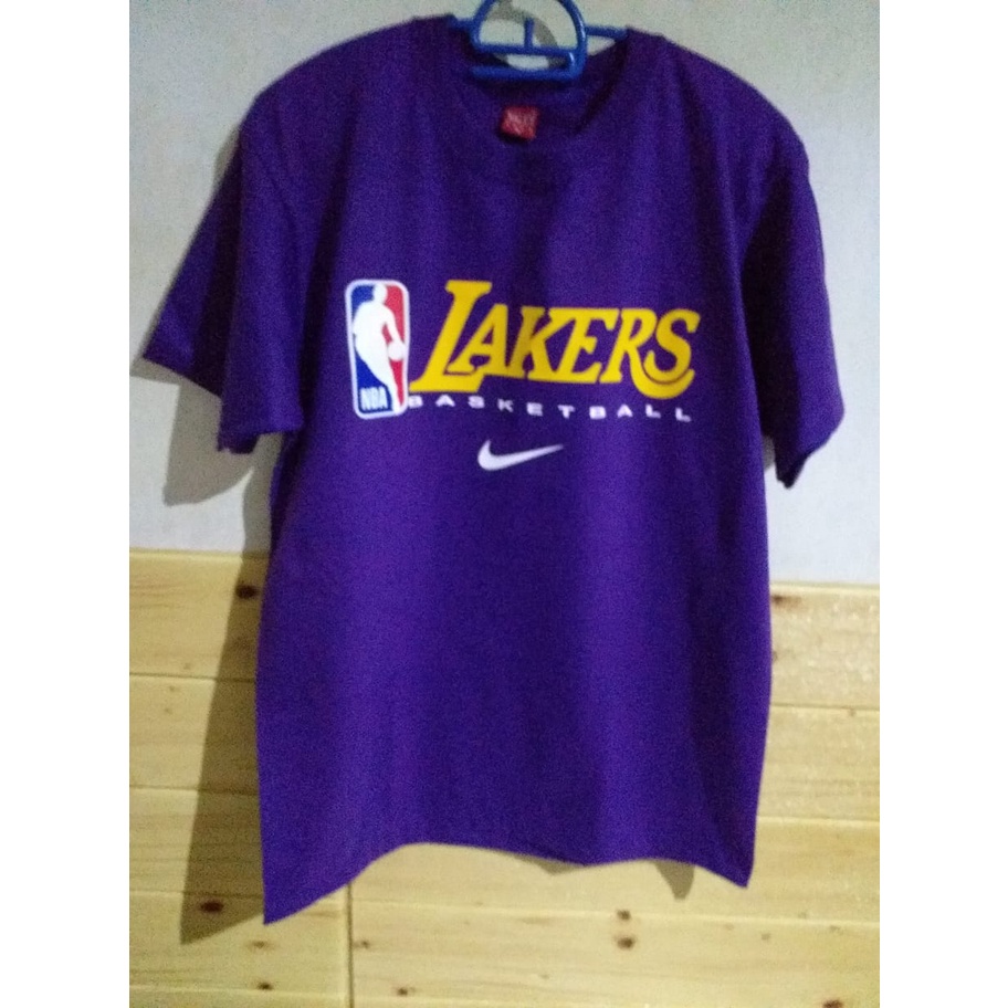 Shop Lakers T Shirt Violet online