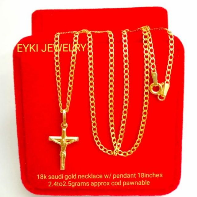 18k saudi gold necklace shopee｜TikTok Search