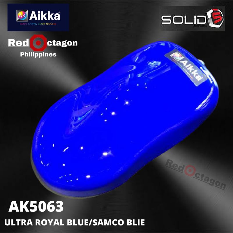 AIKKA SOLID S AK5063 SAMCO BLUE / ULTRA ROYAL BLUE 2K CAR PAINT