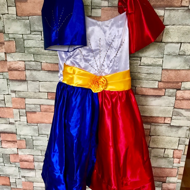 Filipiniana 2024 flag dress