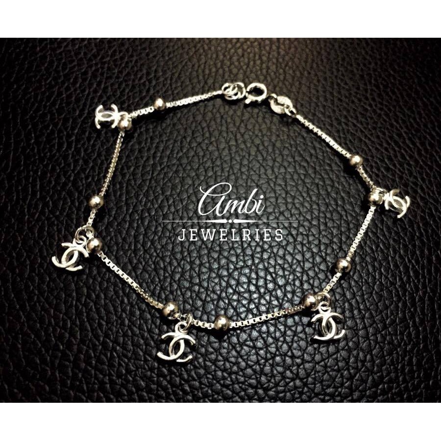 Baby Chanel Silver Bracelet