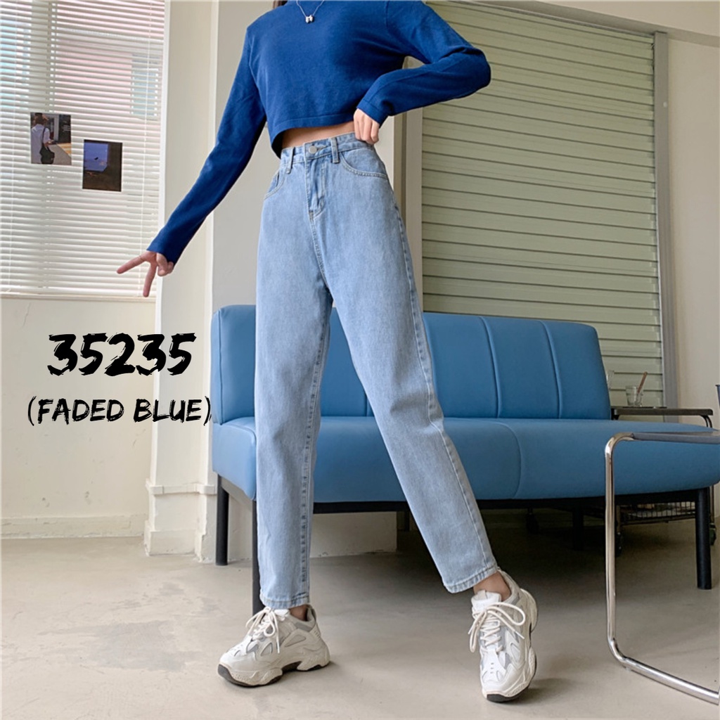 Mom store jeans korean