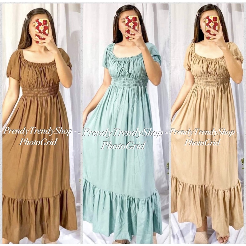 Maxi store dress shopee