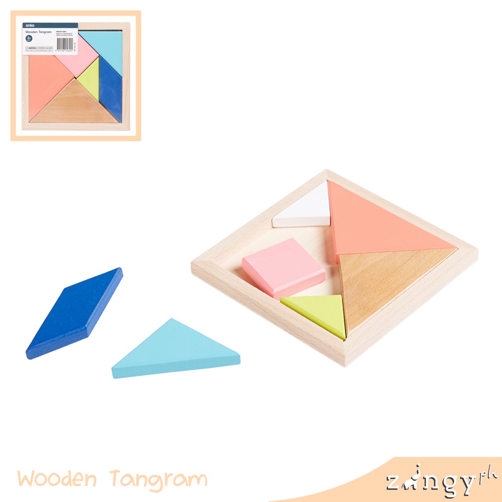 Kmart 2024 wooden tangram