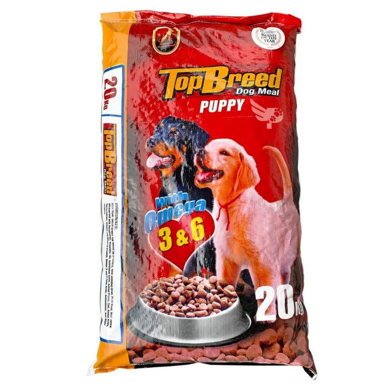 Top breed puppy 2025 dog food ingredients