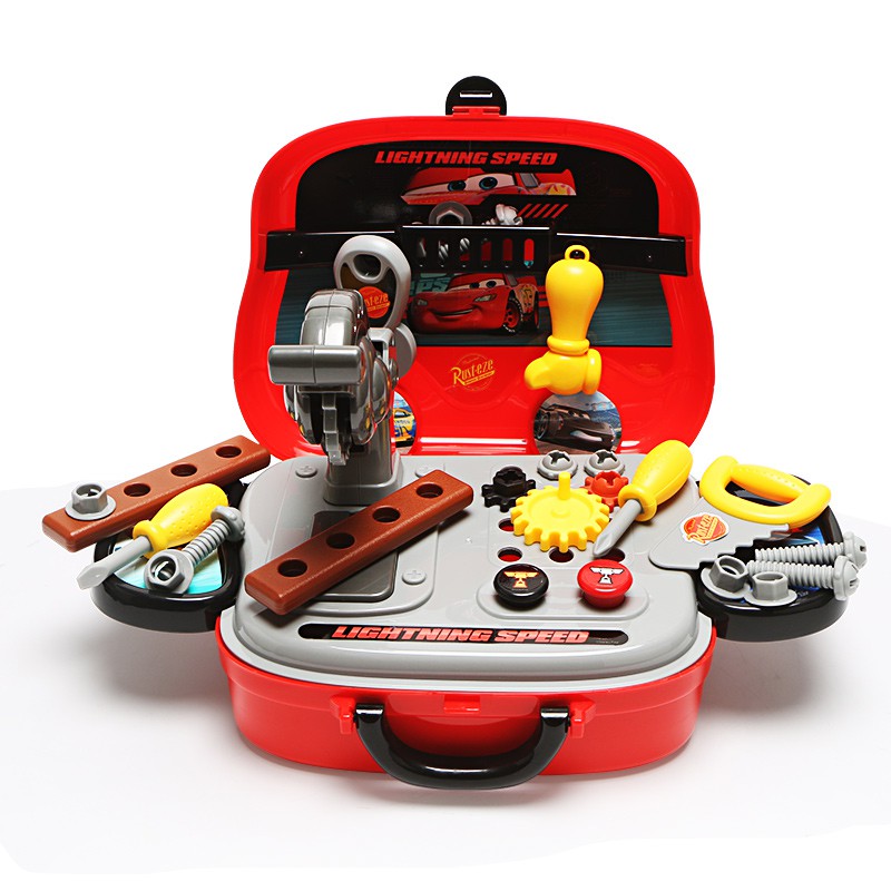 Lightning mcqueen 2025 mechanic set