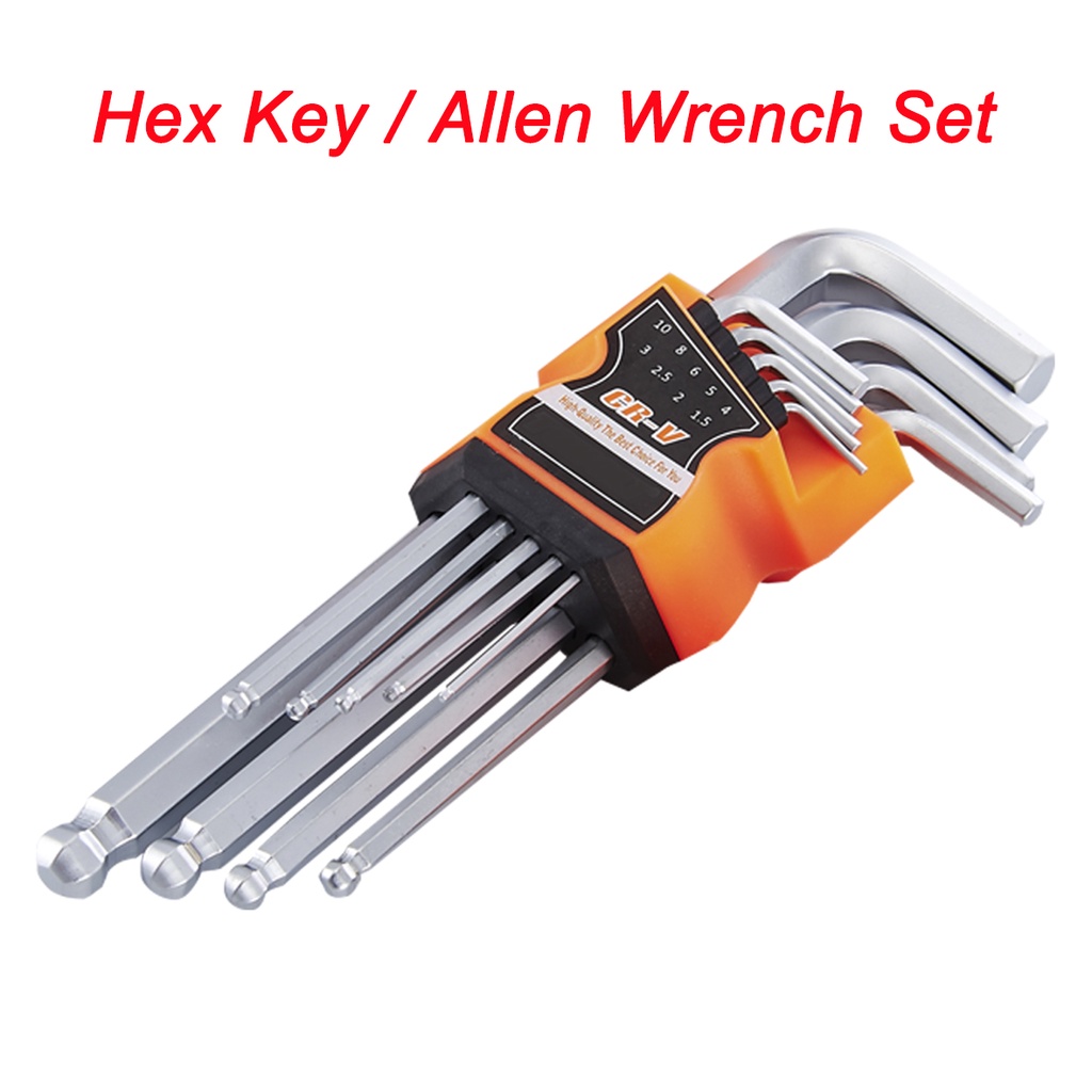13 Piece Metric Ball End Hex Key Set, 41 OFF