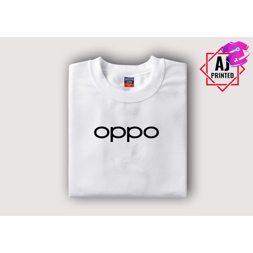 oppo t shirt white