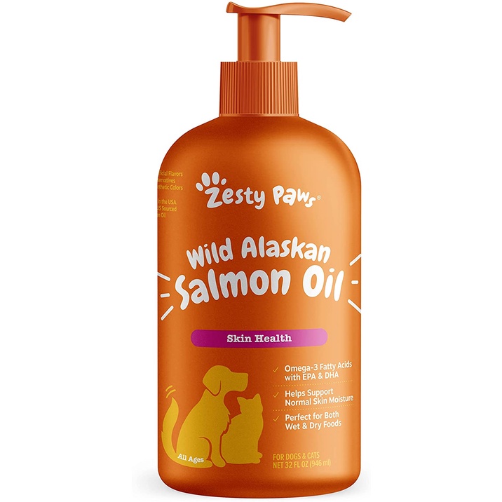 Premium Wild Alaskan Salmon Oil – Vets Preferred