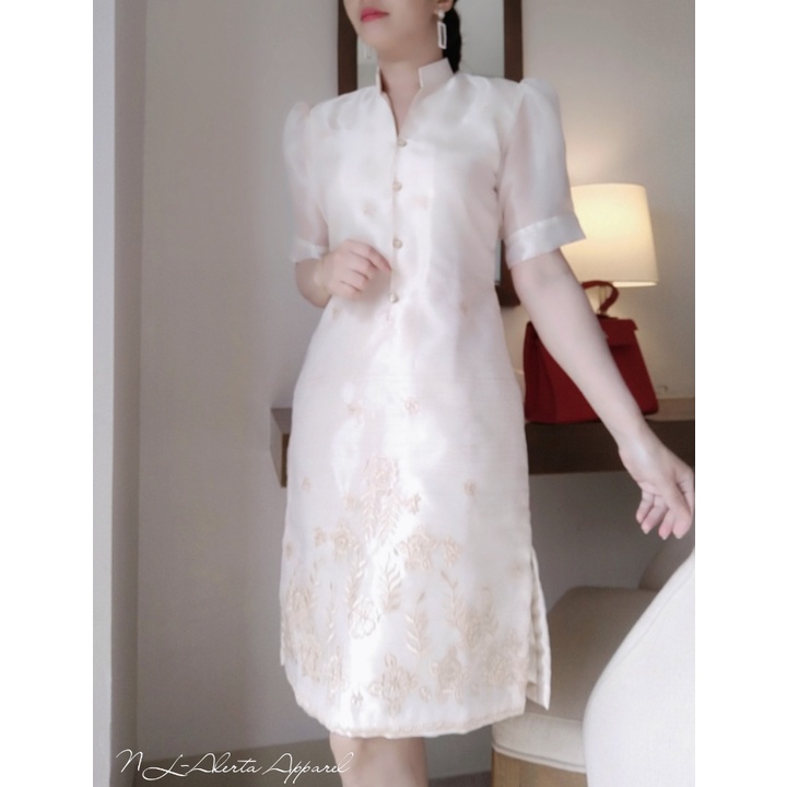 Modern filipiniana outlet barong dress