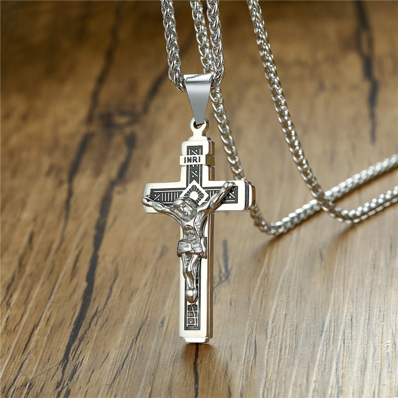 Inri on sale crucifix necklace