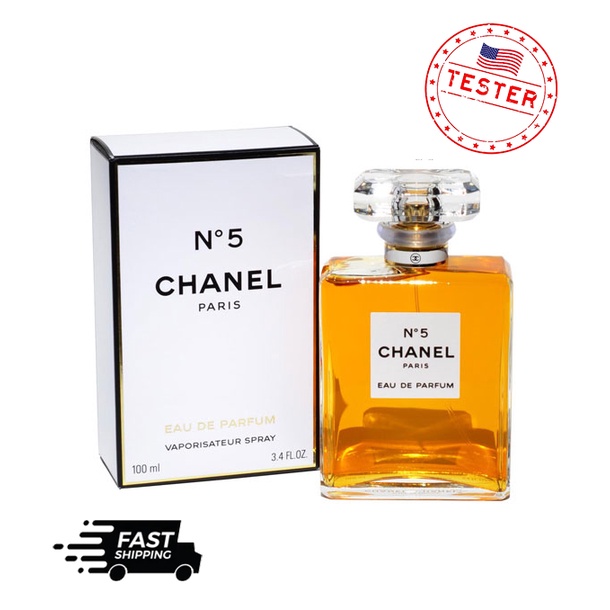 Chanel No 5 N5 Eau de Parfum Chanel for women 100ml US Tester