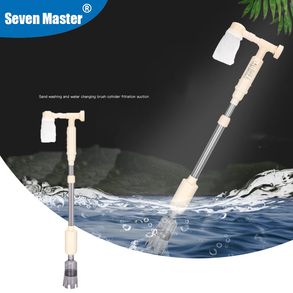 Aquarium Water Changer-Gravel Cleaner – SEVEN MASTER AQUARIUM
