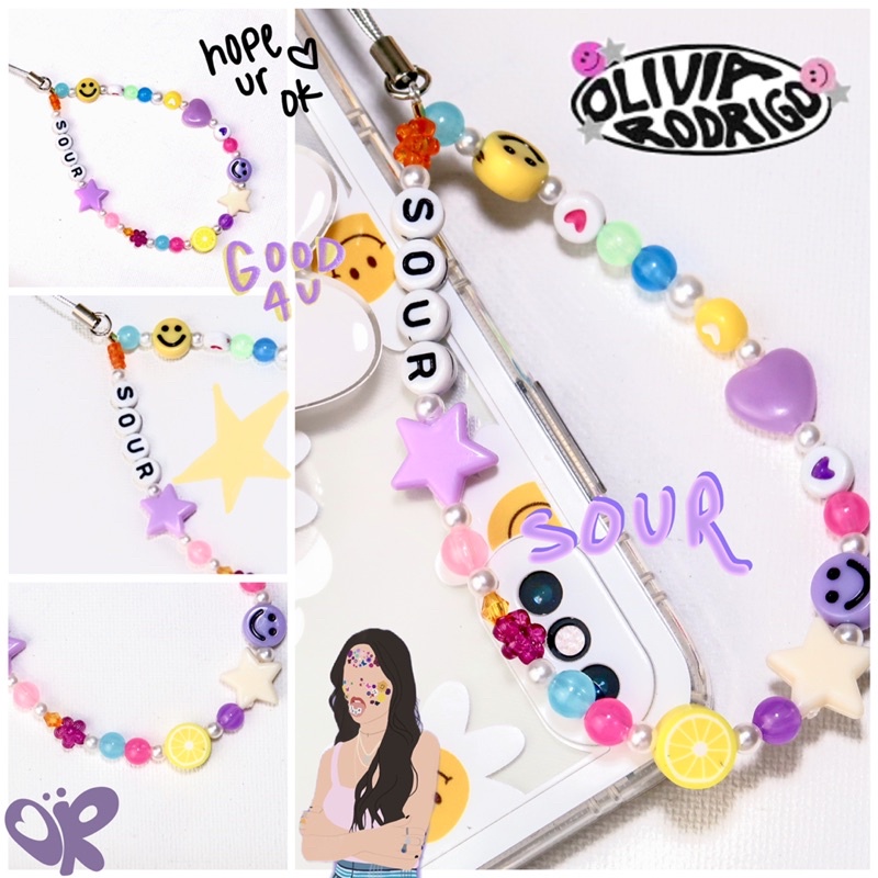 Sour Olivia Rodrigo Bracelet  Beaded bracelets diy, Bracelets handmade  beaded, Handmade bracelets