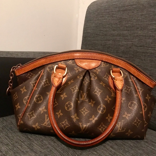 Real VS Fake Louis Vuitton Tivoli PM Monogram Satchel Bag 