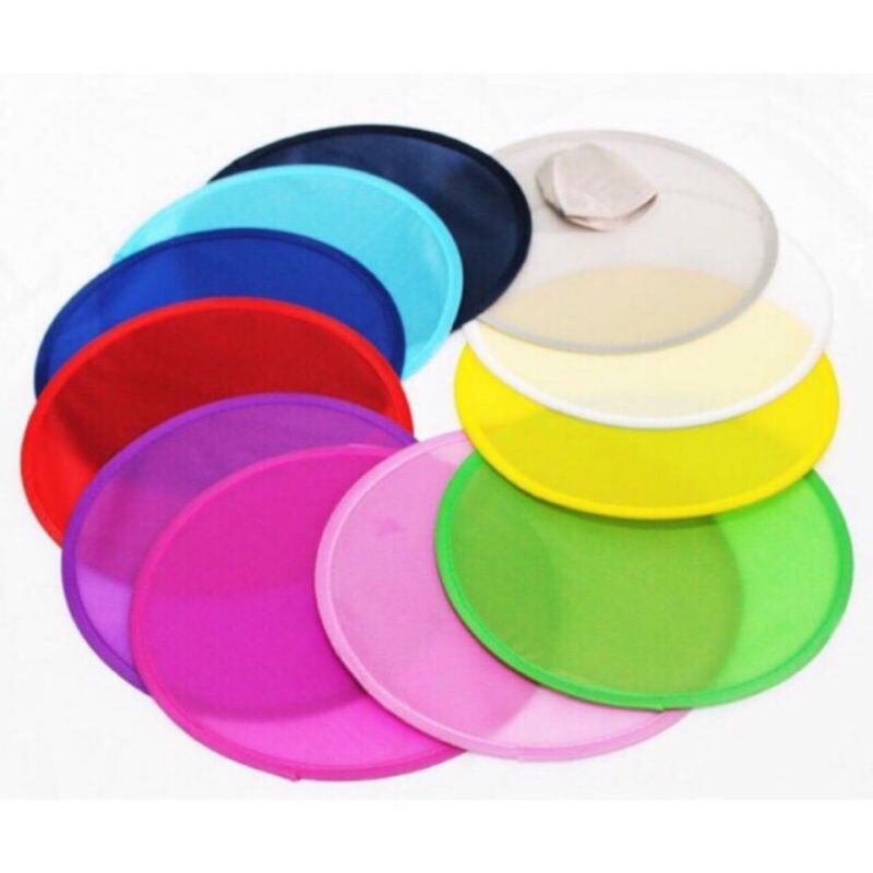 Round foldable fan for printable 10pcs