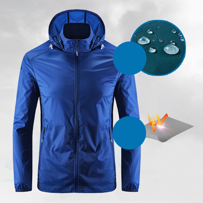 Cheap Men's Summer Ultra-thin Breathable Men's Sun Protection Jacket