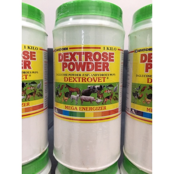 Dextrose powder for outlet dogs