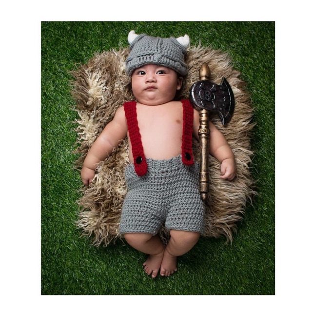 Viking baby hot sale costume