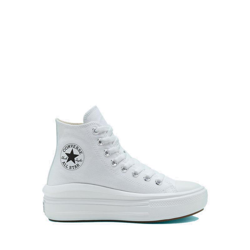 converse khaki move platform hi trainers