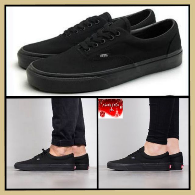 Vans era triple black sale