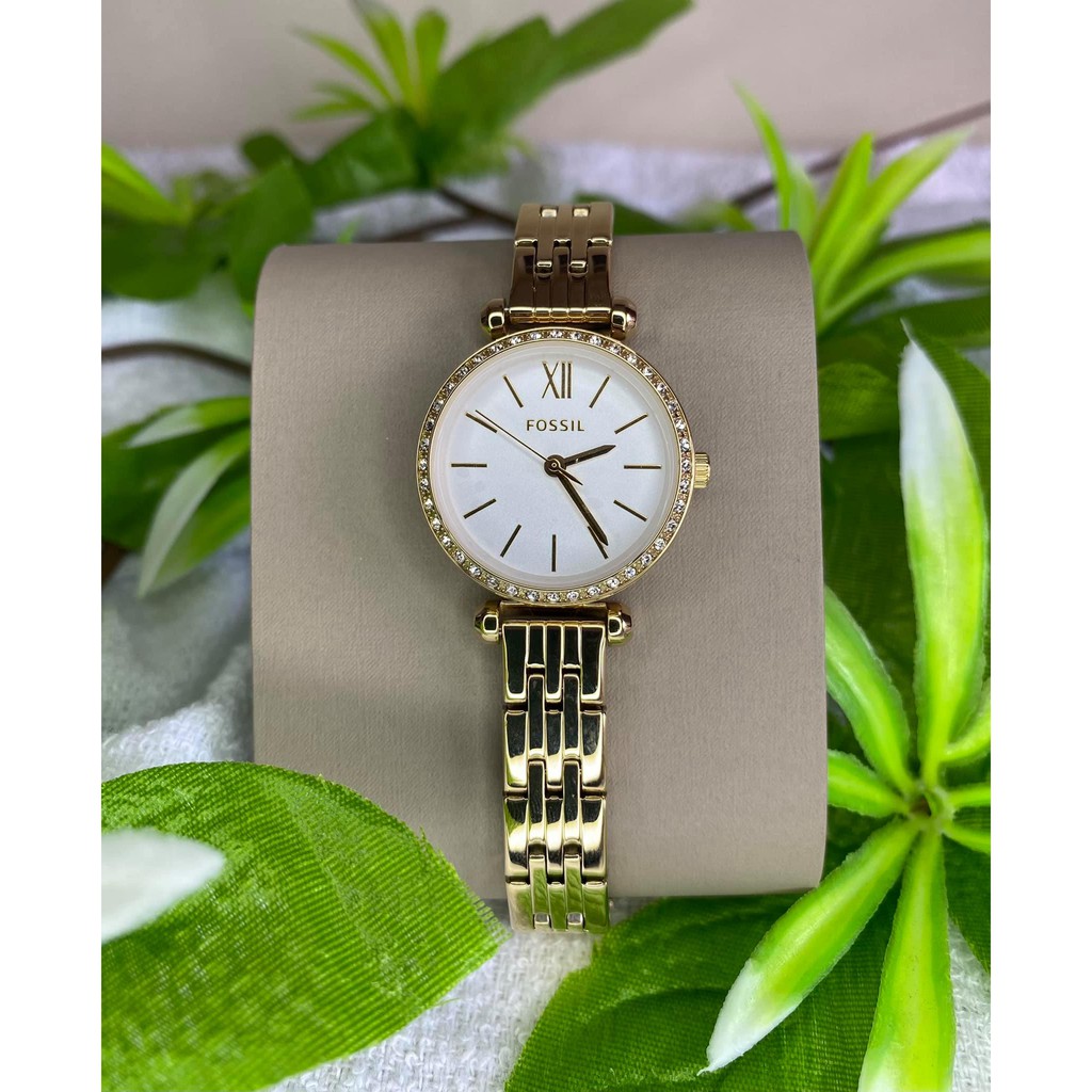 Original FOSSIL Tillie Mini Gold Tone Stainless Steel Watch