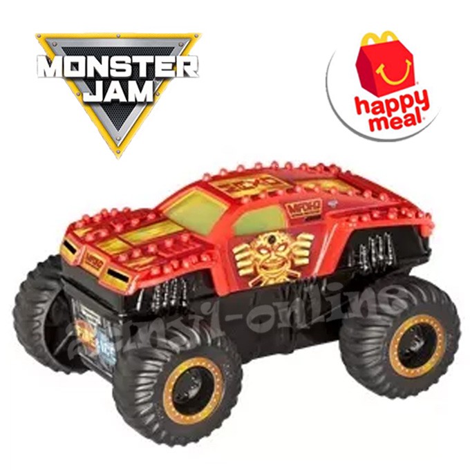 Mcdonalds happy meal toys best sale monster jam