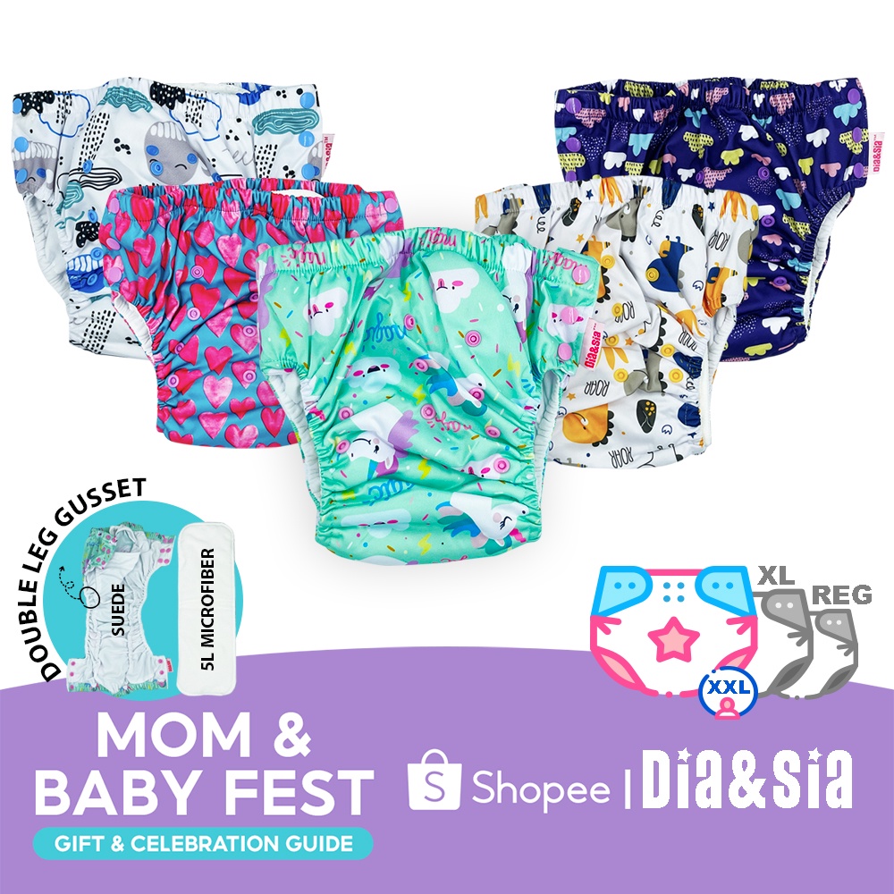 Cloth best sale diaper shopee