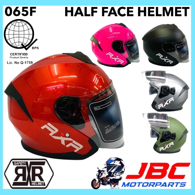 Rxr half hot sale face helmet