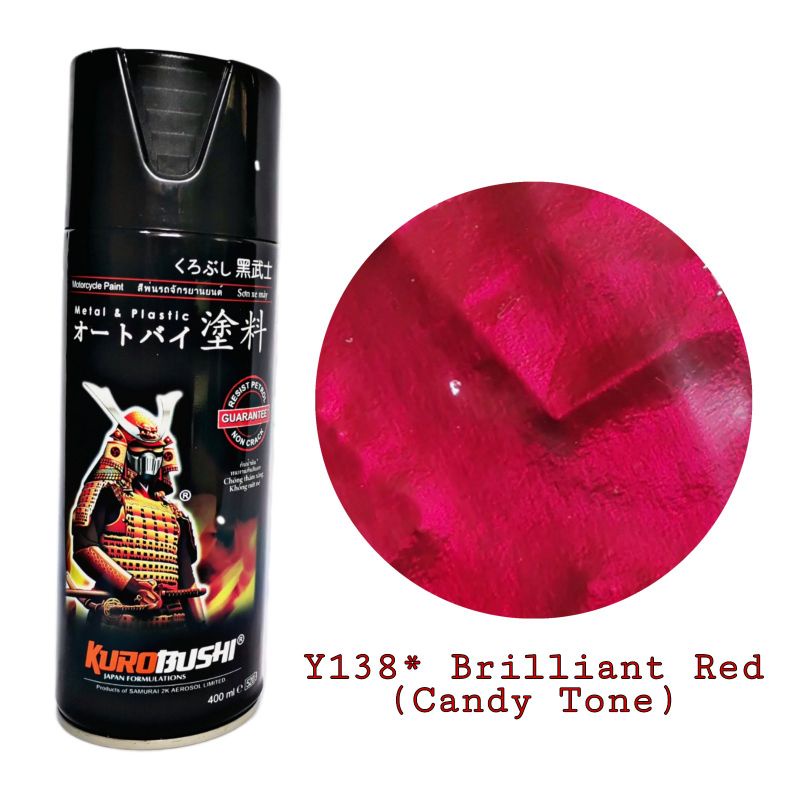 Candy red deals spray paint