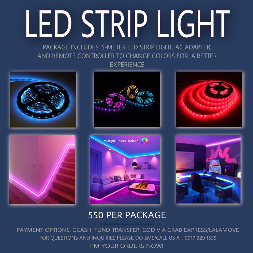 RGB LED strip - 5 meter 