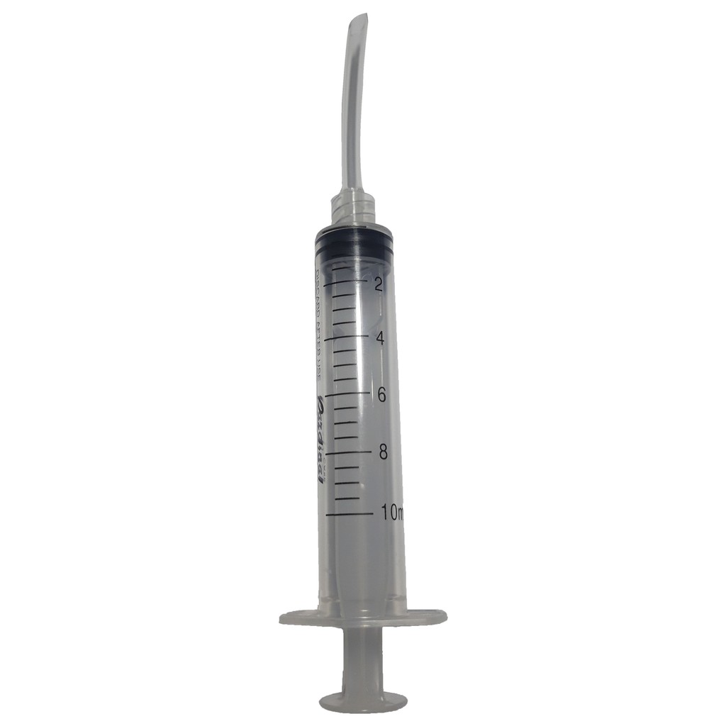 Syringe for clearance hand feeding birds