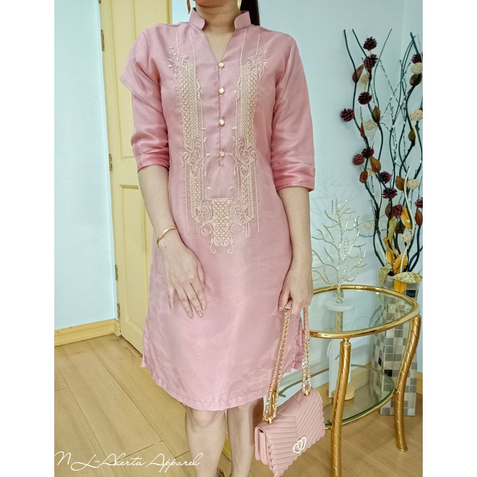 Barong dress best sale for ladies