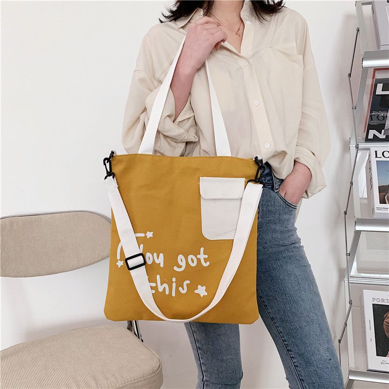 Canvas tote 2025 bag shopee