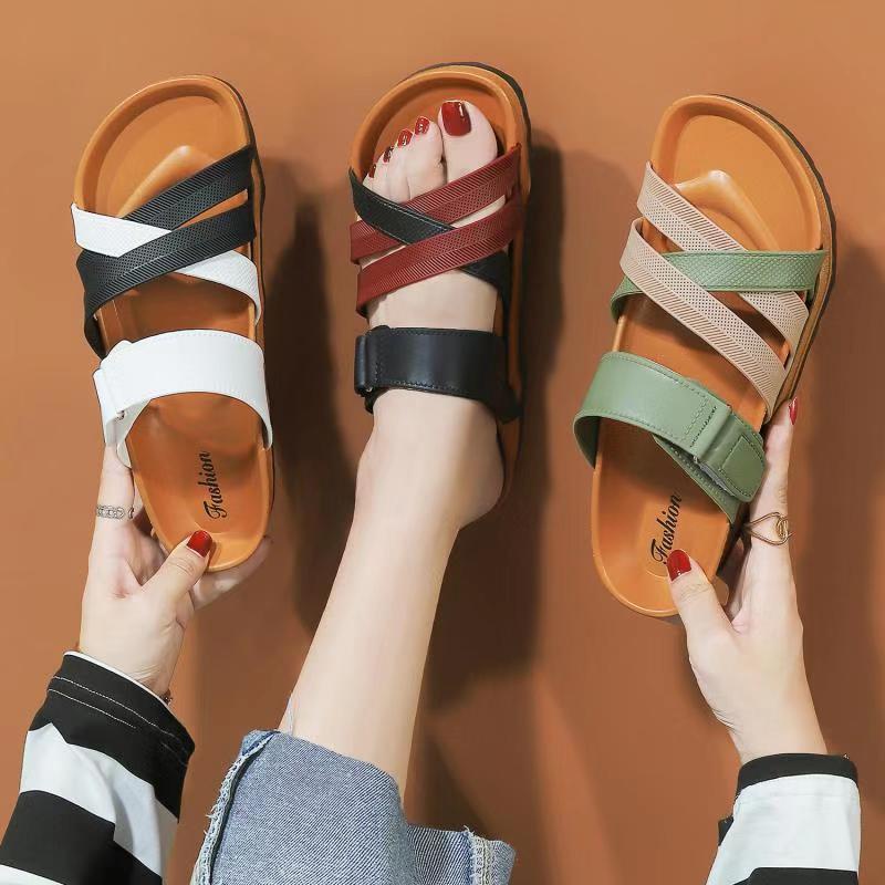 Korean discount sandals shopee