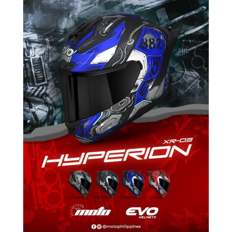 Xr 03 best sale evo helmet