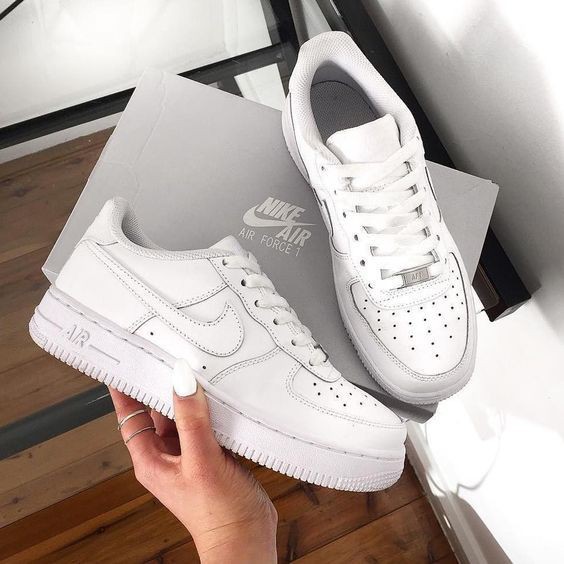 WOMEN Nike Air Force 1 Leather Streetwear Casual Shoe s Shopee